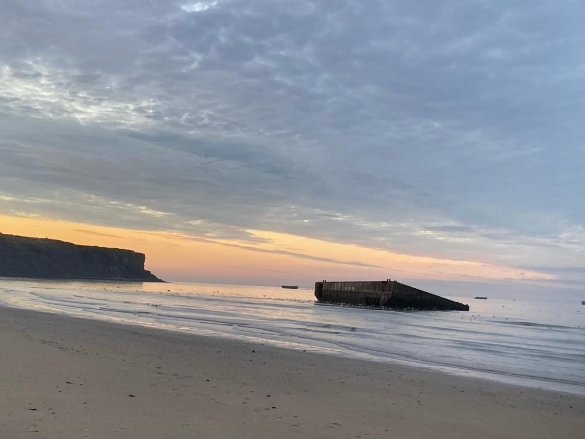 Au Bon Gite - Studio Arromanches-les-Bains Esterno foto